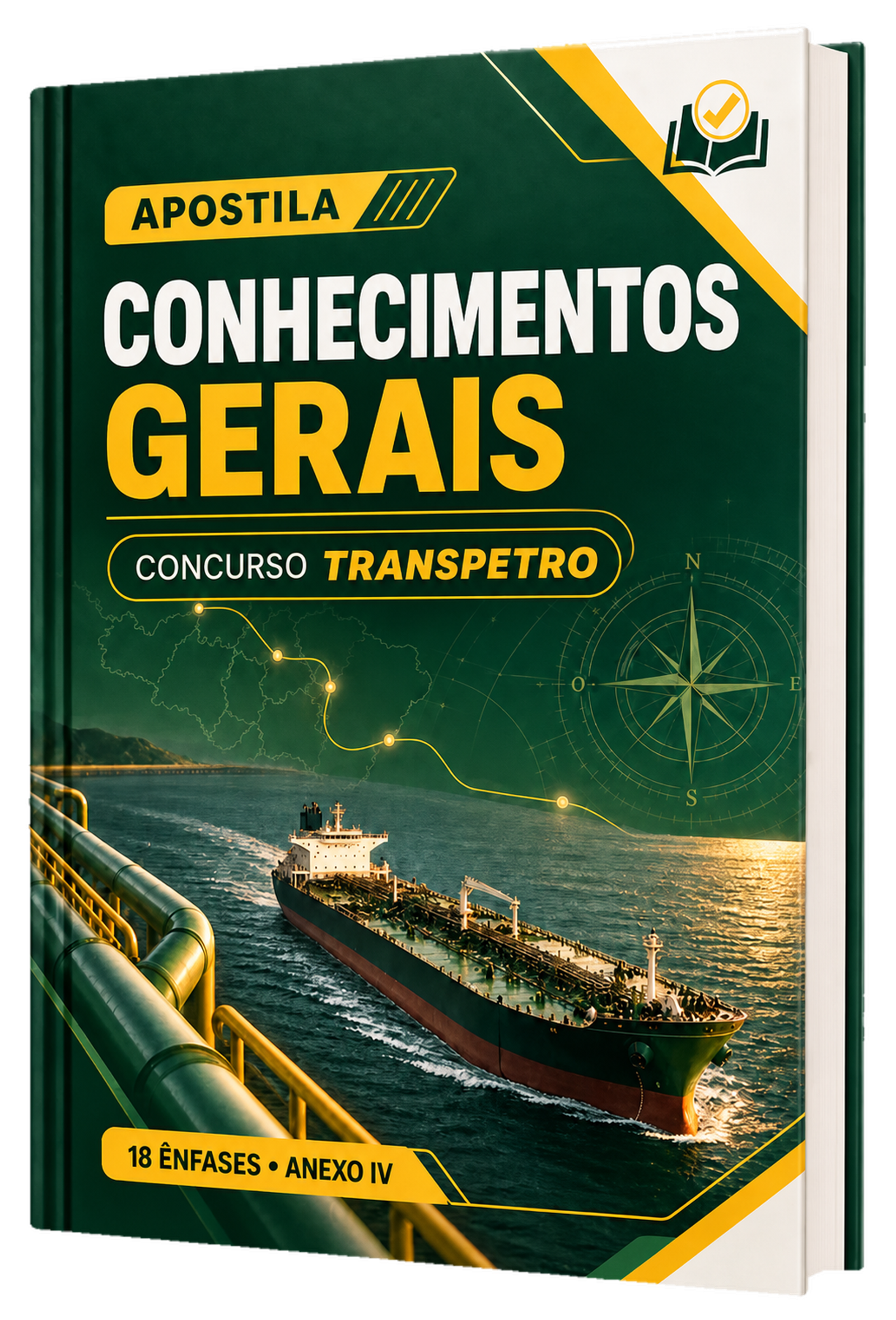 Material completo de Conhecimentos Gerais para o concurso da Transpetro