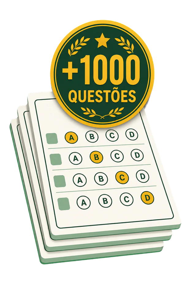 PDF com mais de 1.000 questões no padrão Cesgranrio
